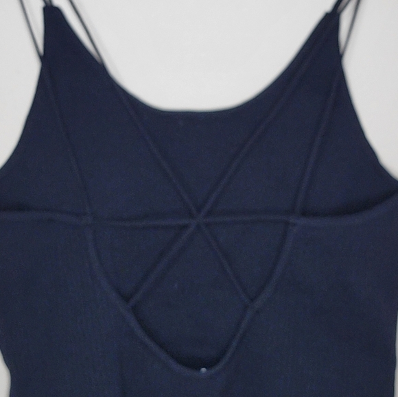 NWT Everyday Chic Boutique | When In Doubt Open Back Black Ribbed Bodysuit - Picture 5 of 7